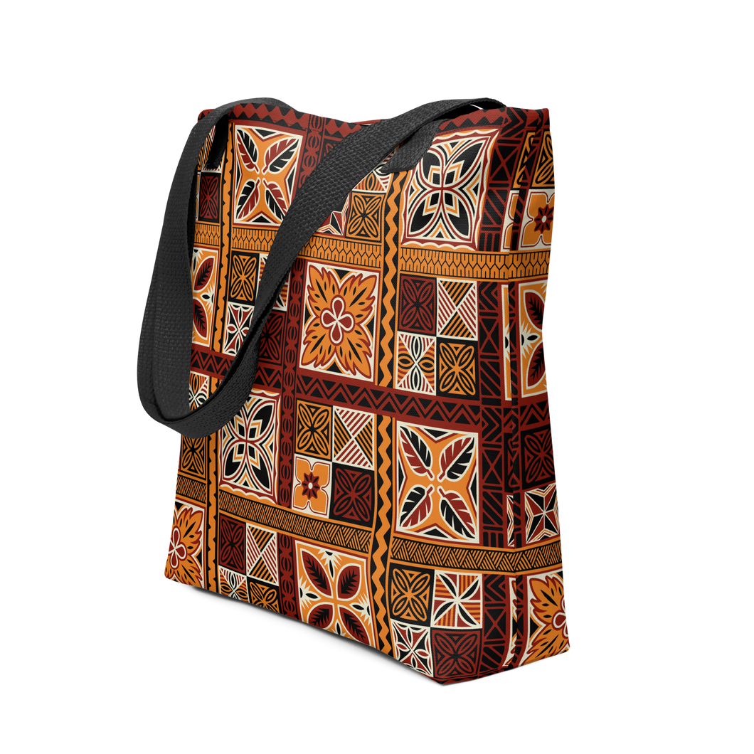 Tiki Squares Tote bag