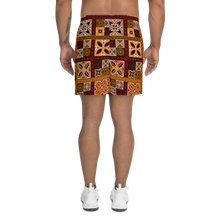 Load image into Gallery viewer, Tiki Squares Athletic Long Shorts