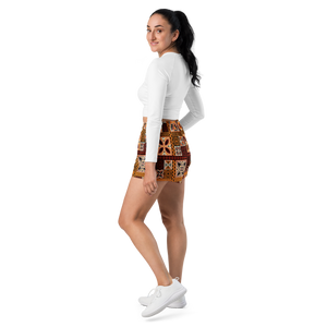 Tiki Squares Athletic Shorts