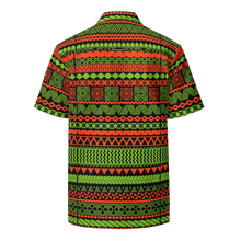 Load image into Gallery viewer, Terrible Tiki Striped Unisex button shirt
