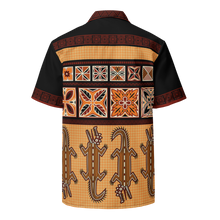 Load image into Gallery viewer, Tiki Crocodile Unisex button shirt