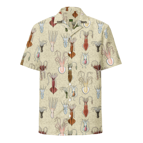 Cephalopod Unisex button shirt