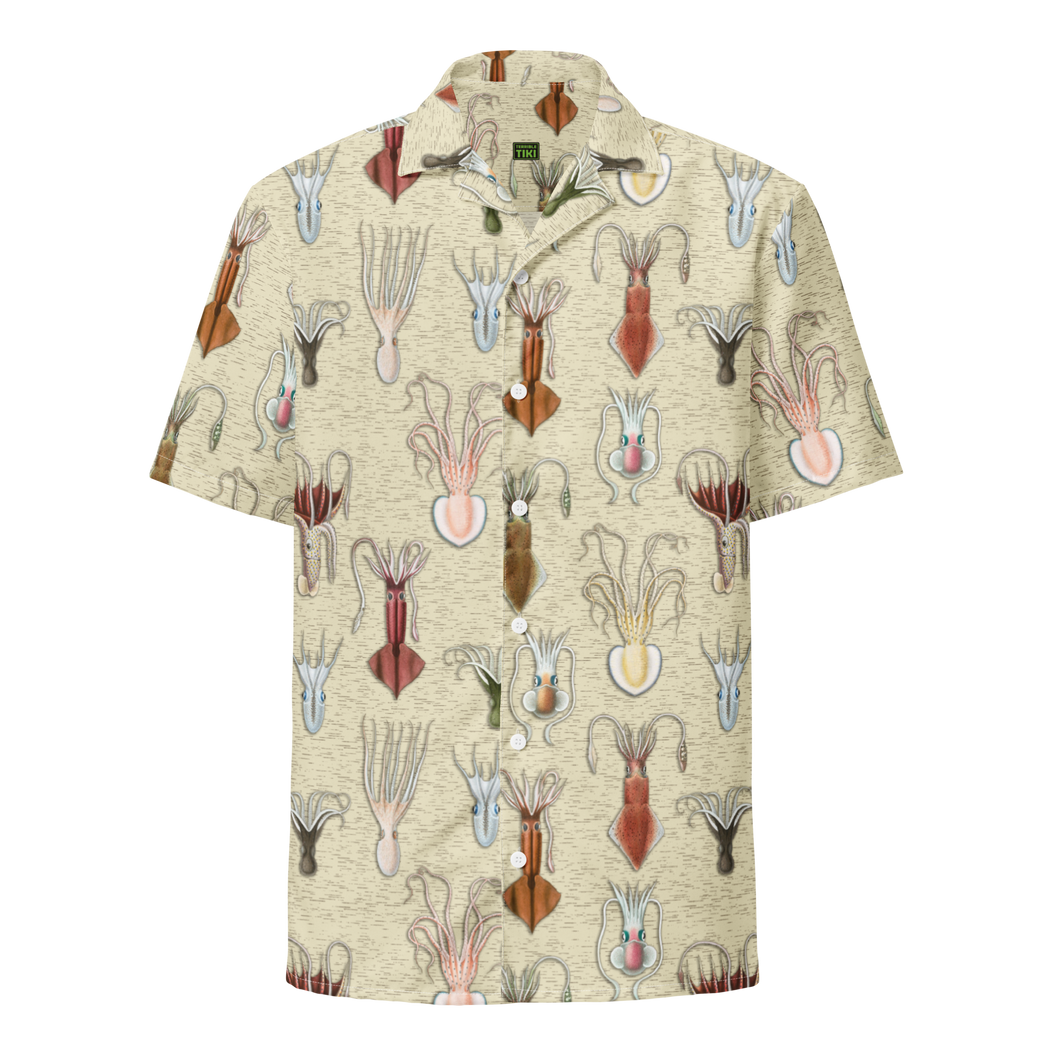 Cephalopod Unisex button shirt