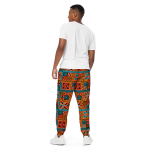 Beach Tiki Squares track pants