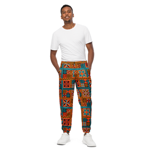 Beach Tiki Squares track pants