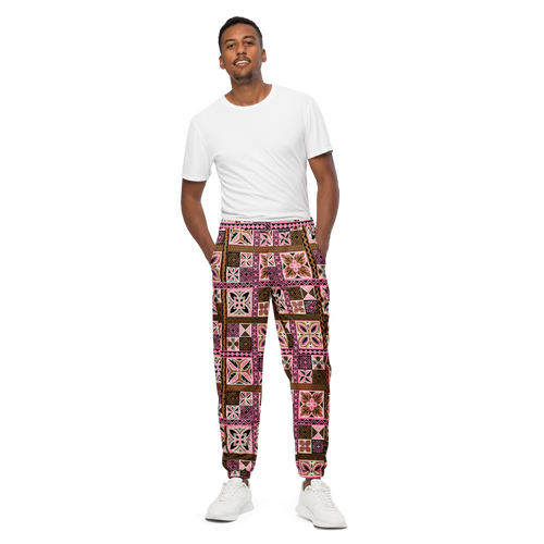 Neapolitan Tiki Squares track pants