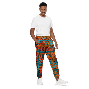 Beach Tiki Squares track pants