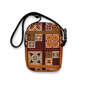 Tiki Squares Utility crossbody bag