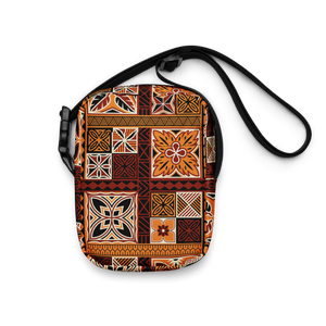 Tiki Squares Utility crossbody bag