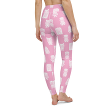 Load image into Gallery viewer, Pink Little Tikis Yoga Leggings