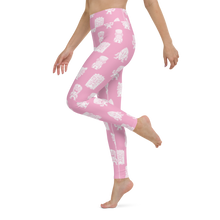 Load image into Gallery viewer, Pink Little Tikis Yoga Leggings