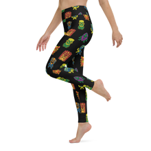 Load image into Gallery viewer, Colorful Little Tikis Yoga Leggings