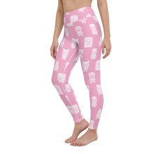 Load image into Gallery viewer, Pink Little Tikis Yoga Leggings