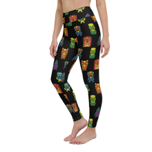 Load image into Gallery viewer, Colorful Little Tikis Yoga Leggings