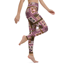 Load image into Gallery viewer, Neapolitan Tiki Squares Yoga Leggings