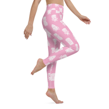 Load image into Gallery viewer, Pink Little Tikis Yoga Leggings