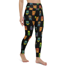 Load image into Gallery viewer, Colorful Little Tikis Yoga Leggings