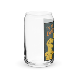 Tiki Drink Can-shaped glass