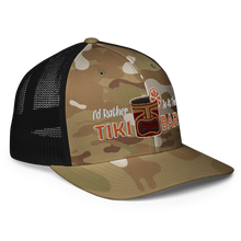 Load image into Gallery viewer, I&#39;d Rather Be at the Tiki Bar Closed-back trucker cap