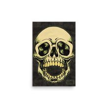 Load image into Gallery viewer, Old School Skull Poster