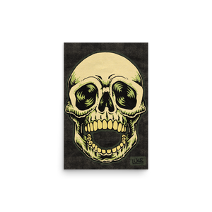 Old School Skull Poster