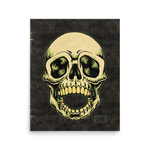 Load image into Gallery viewer, Old School Skull Poster