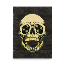 Load image into Gallery viewer, Old School Skull Poster