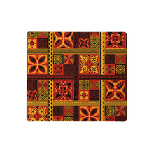 Load image into Gallery viewer, Fiery Tiki Squares Gaming mouse pad