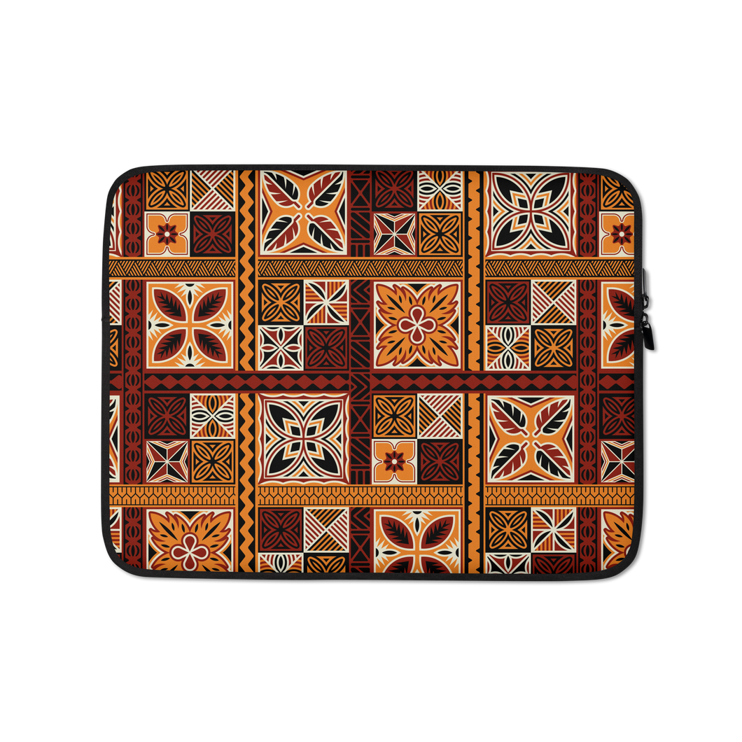 Tiki Squares Laptop Sleeve