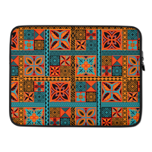 Load image into Gallery viewer, Beach Tiki Squares Laptop Sleeve