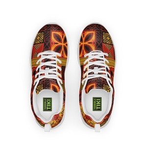 Fiery Tiki Squares Men’s athletic shoes