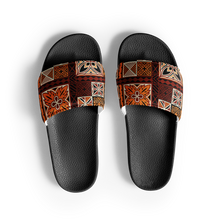 Load image into Gallery viewer, Tiki Squares Men’s slides