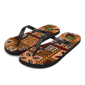 Tiki Squares Flip-Flops