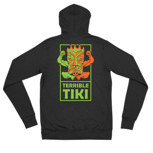 Terrible Tiki Logo Unisex zip hoodie