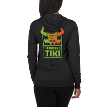 Load image into Gallery viewer, Terrible Tiki Logo Unisex zip hoodie