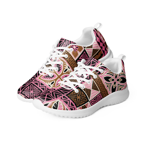 Neapolitan Tiki Squares Women’s athletic shoes