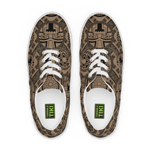 Load image into Gallery viewer, Tiki Tattoo Women’s lace-up canvas shoes