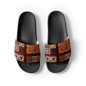 Tiki Squares Women's slides