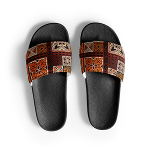 Tiki Squares Women's slides