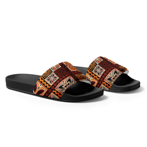 Tiki Squares Women's slides