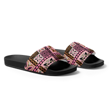 Load image into Gallery viewer, Neapolitan Tiki Squares Women&#39;s slides