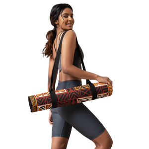 Tiki Squares Yoga mat