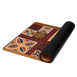 Tiki Squares Yoga mat