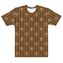 Load image into Gallery viewer, Brown Tiki All-Over-Print T-shirt