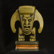 Load image into Gallery viewer, PNG Tiki Mug, Olive Wipe Away with Yellow Stripe