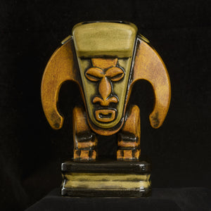 PNG Tiki Mug, Olive and Spice Wipe Away with Olive Stripe