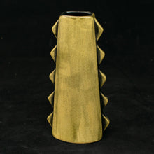 Load image into Gallery viewer, Tall Spiky Tiki Mug, Green Shaded with Black Interior