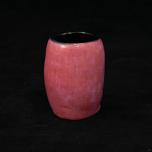 Load image into Gallery viewer, Little Headhunter Tiki Shot Glass, Red with White Flow with Black Interior
