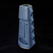 Load image into Gallery viewer, Tall Spiky Tiki Mug, Matte Stormy Blue