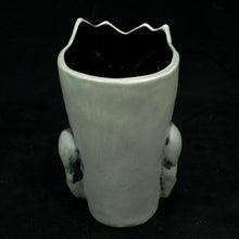 Load image into Gallery viewer, Terrible Tiki Mug, Grey and Black Wipe Away with Black Interior